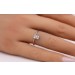 Diamantring Weißgold 750 18 Karat Diamanten 0.12ct. Lupenrein