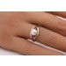 Perlenring Gold 585 14K rote Rubine Antikschmuck
