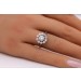 Brillantring Weißgold 585 14K Brillanten 1.05ct. TCR VVS