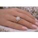 Brillantring Weißgold 585 14K Brillanten 1.05ct. TCR VVS