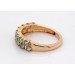 Smaragd Ring Gold 585 14 Karat grüne Edelsteine 1.28ct 