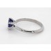 Tansanit Ring Platin 950 purple violett Edelstein 1.6ct 