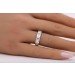 Brillantring Platin 950 Diamanten 0.54ct Lupenrein