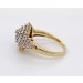 Brillantring Tropfen Gold 585 14 Karat Diamanten 1.50ct 