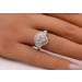 Brillantring Tropfen Gold 585 14 Karat Diamanten 1.50ct 