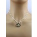 Diamant Anhänger Silber 925 schwarze champagner Diamanten 1ct 
