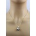 Tahiti Perlenanhaenger Gold 585 14K Tahiti Perle 13mm Brillanten Einhängeclip