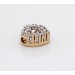 Herz Diamant Anhänger Weißgold 375 9 Karat Brillanten 0.20ct 