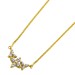 Brillantkette Collier Gold 585 14 Karat Brillanten 0.24ct