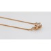 Brillantkette Collier Gold 585 14 Karat Brillanten 0.24ct