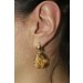 Citrin Ohrhänger Gold 585 14K honiggelbe Edelsteine 20ct 