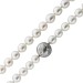 Perlen Collier Halsreif Weissgold 585 14 Karat Akoya Designer Brillanten