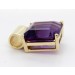 Amethystanhänger Gold 585 14 Karat violett lila Edelstein 40.0ct. 