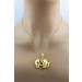 Elefant Anhänger Gold 585 14K Brillanten Smaragde Rubine Saphire Antikschmuck