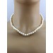 Perlenkette 40cm Akoyaperlen 6.9-6.5mm Silber 925