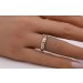 Memoire Diamant Ring Gold 585 14 Karat Brillanten 0.27ct