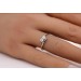 Brillantring Weissgold 585 14 Karat Brillanten 0.30ct Lupenrein