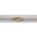 Perlenkette Edison Perlen 9.9-9.4mm Gold 750 Brillanten