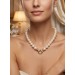 Perlenkette Edison Perlen 9.9-9.4mm Gold 750 Brillanten