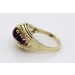 Amethyst Ring Gold 585 14K violette Edelsteine 1.4ct Antikschmuck