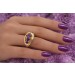 Amethyst Ring Gold 585 14K violette Edelsteine 1.4ct Antikschmuck