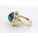 Türkis Ring Gold 585 14K türkisblauer Edelstein 11ct Antikschmuck