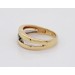 Solitärring Gold 585 14 Karat Brillant Diamant 0.12ct 