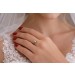 Solitärring Gold 585 14 Karat Brillant 0.18ct Lupenrein Antikschmuck