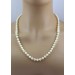 Perlenkette 57cm  Akoyaperlen 7.5-7.1mm Gold 585 14K