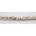 Perlenkette 44cm japanische Biwaperlen 8-4mm Gold 585 14K
