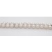 Perlenarmband Akoyaperlen Weißgold 585 14K Diamant Rubine Antikschmuck