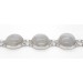 Mondstein Armband Silber 925 Regenbogen Edelsteine 85ct