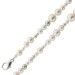 Perlenkette 92cm Silber 925 Japanischen Akoyaperlen 8-3mm 