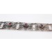 Rubin Armband Silber 800 rote Edelsteine 2.4ct Antikschmuck