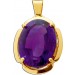 Amethyst Anhänger Gelbgold 585 lila Amethyst Edelstein 7.90ct.Top AAA 