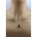 Amethyst Anhänger Gelbgold 585 lila Amethyst Edelstein 7.90ct.Top AAA 