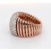 Brillantring Rosegold 585 14 Karat Natur Diamanten 2.2ct