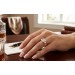 Brillantring Rosegold 585 14 Karat Natur Diamanten 2.2ct