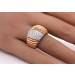 Brillantring Rosegold 585 14 Karat Natur Diamanten 2.2ct
