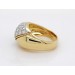 Brillantring Gelbgold 750 18 Karat Diamanten 1.3ct 