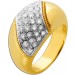 Brillantring Gelbgold 750 18 Karat Diamanten 1.3ct 