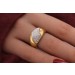 Brillantring Gelbgold Weißgold 750 18 Karat Diamanten 1.3ct 