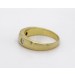 Rubin Ring Gold 585 14K roter Edelstein Brillanten 0.10ct Antikschmuck 