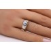 Perlen Ring Gold 585 14 Karat Brillanten 0.12ct Rubine Antikschmuck