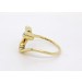 Solitär Ring Gold 585 14 Karat Brillant 0.06ct 