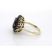 Granat Ring Gold 333 8 Karat rote Edelsteine 6.0ct Antikschmuck