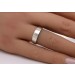 Brillant Ring Weissgold 333 8 Karat Brillanten 0.06ct 