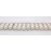 Perlen Armband Weissgold 585 14K Akoya Perlen 6.4-6.2mm Saphire Antikschmuck