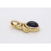 Amethyst Anhänger Gold 333 8K lila Edelstein 1.8ct Antikschmuck