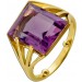 Amethyst Ring Gold 585 14 Karat lila Edelstein 16.5ct 